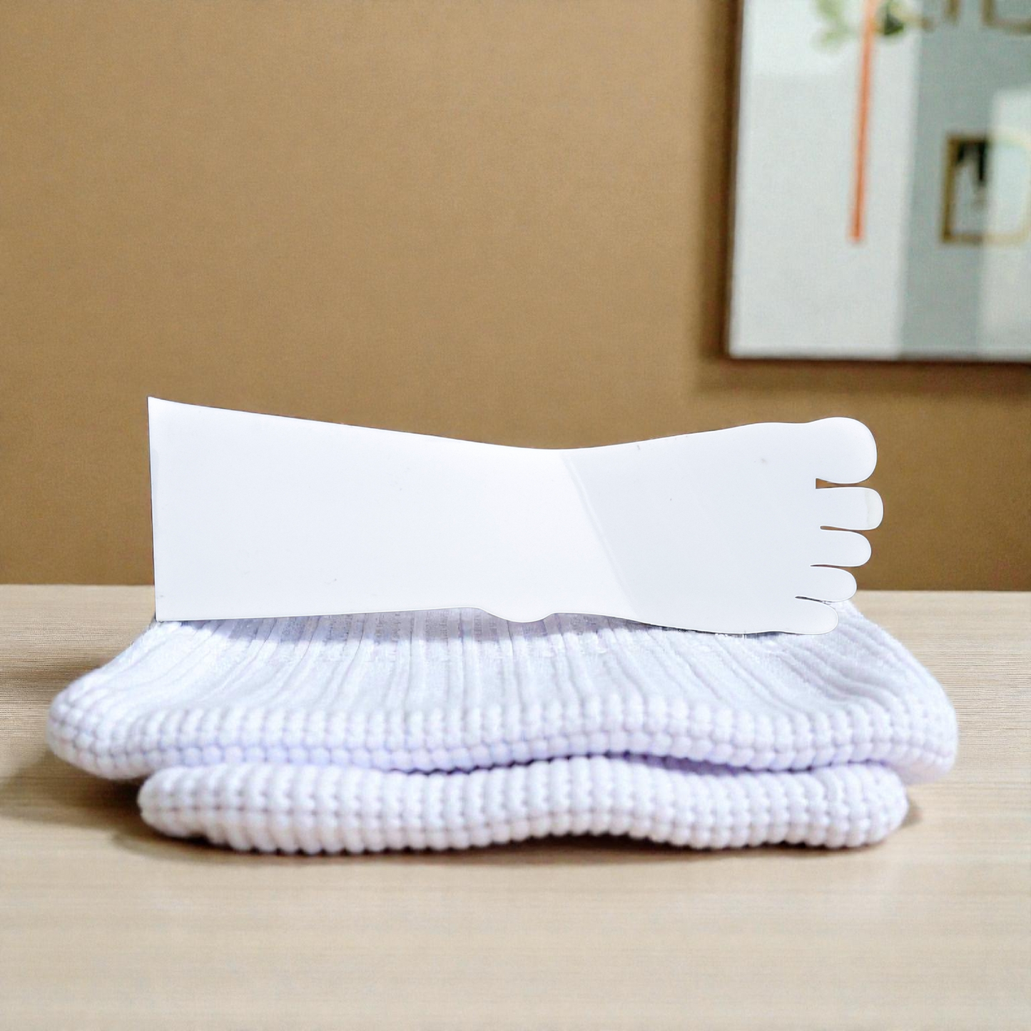 Acrylic Mehndi Practice Foot – Reusable Leg Design Board